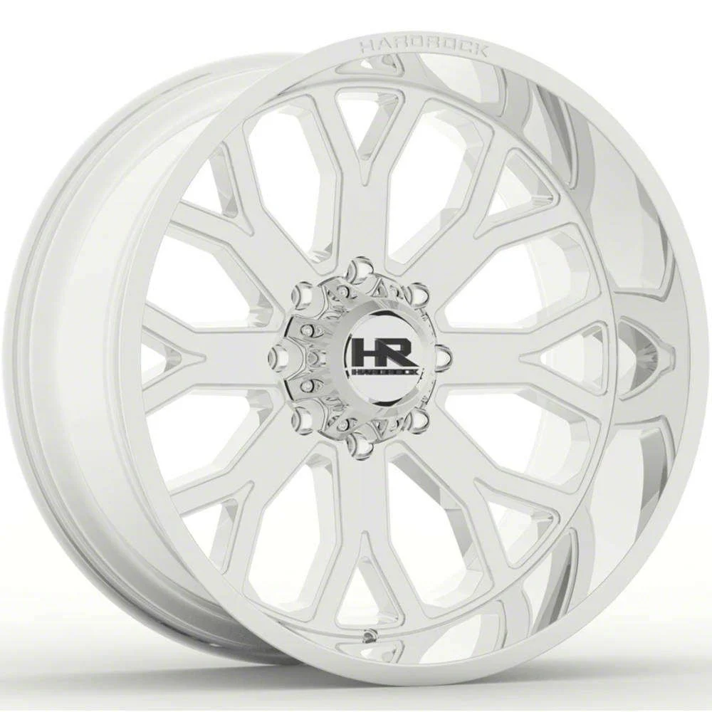 Hardrock Offroad Slammer Xposed Chrome 8-Lug Wheel; 20x9; 0mm Offset (20-26 Sierra 3500 HD SRW)