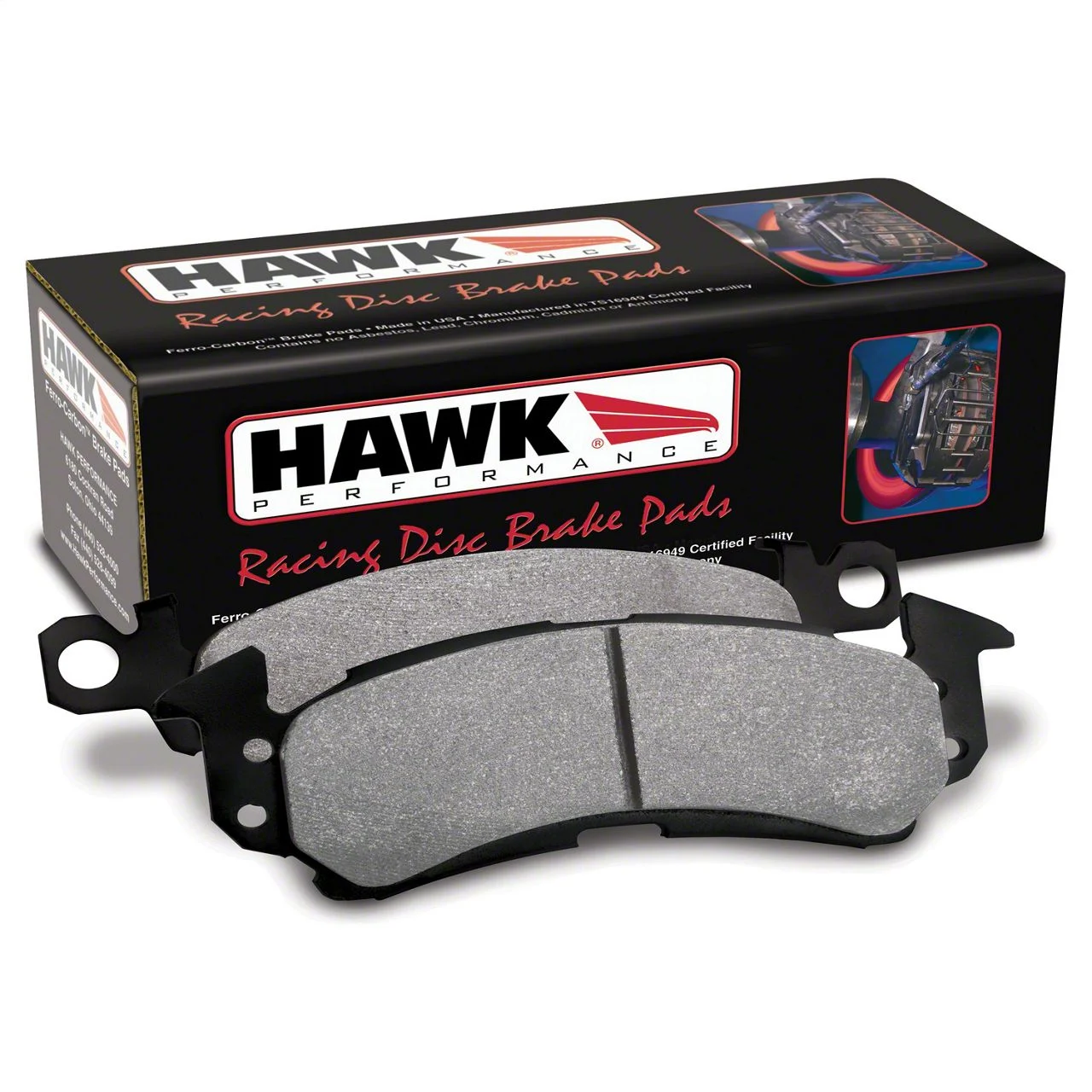 Hawk Performance Blue 9012 Brake Pads; Front Pair (2000 Mustang Cobra R)