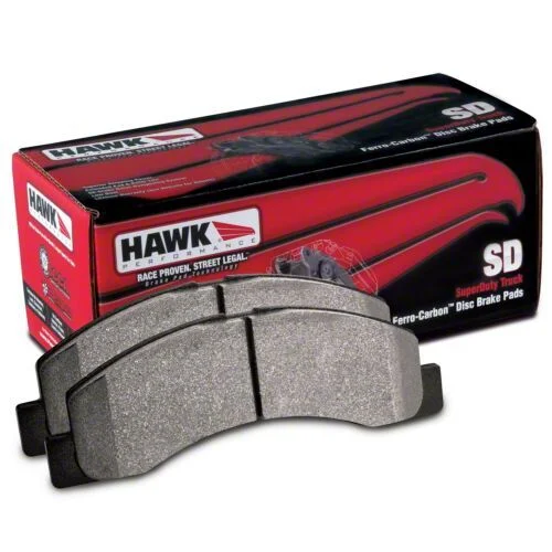 Hawk Performance SuperDuty Brake Pads; Rear Pair (19-26 Silverado 1500)