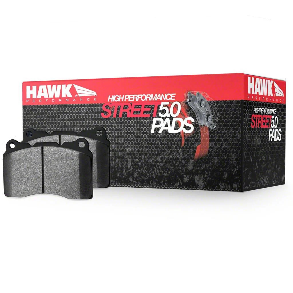 Hawk Performance HP 5.0 Brake Pads; Rear Pair (07-14 Yukon)