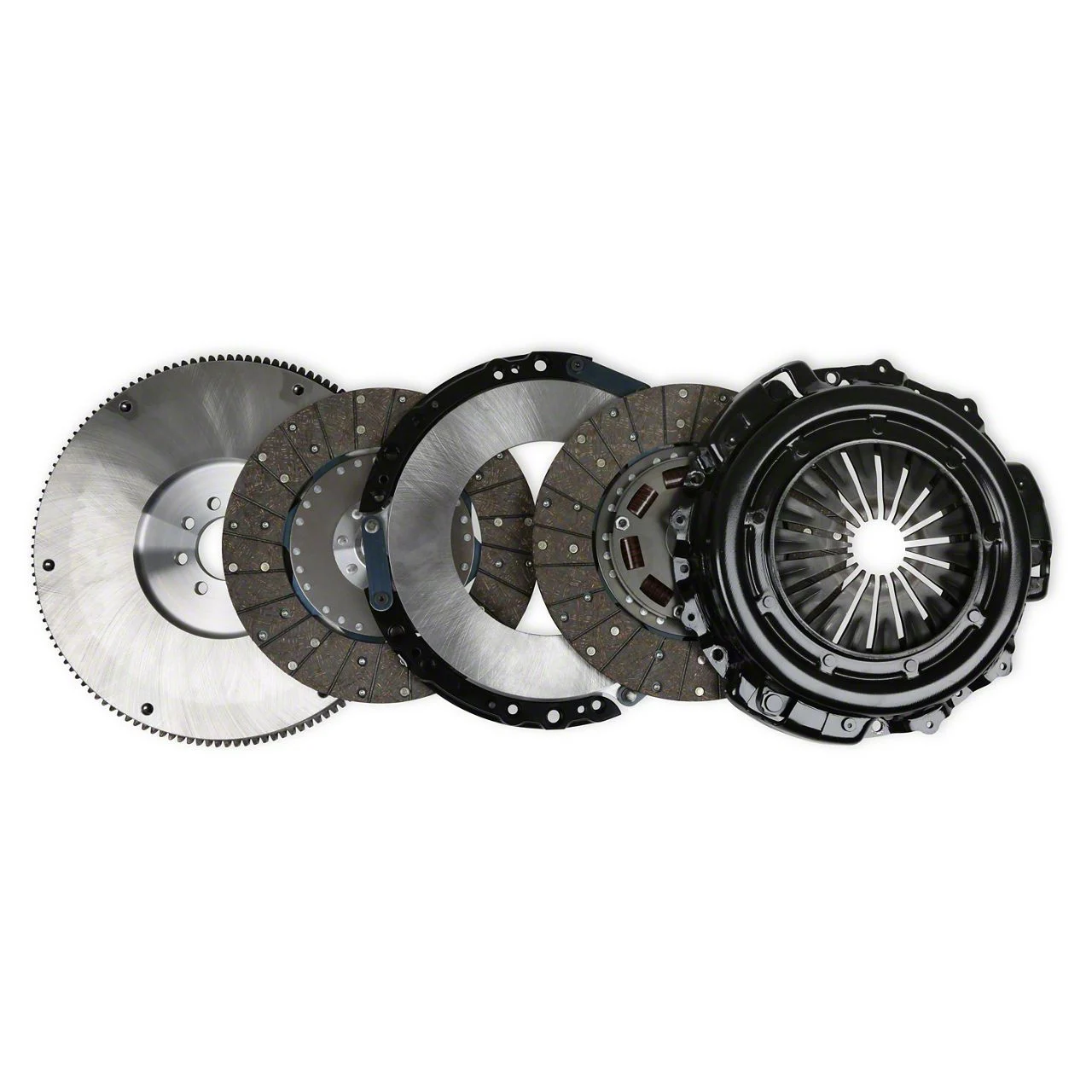 Hays Hot Street Organic Clutch Kit; 26-Spline (08-21 V8 HEMI Challenger w/ 8-Bolt Crank)