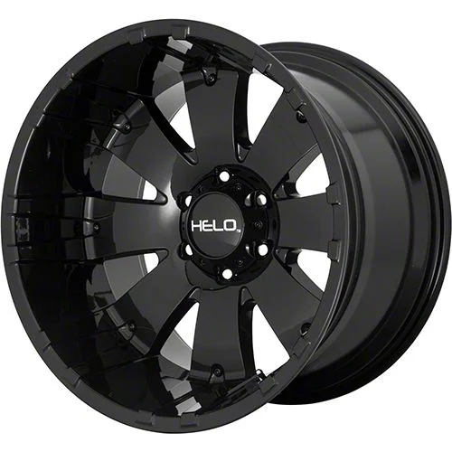 HELO HE917 Gloss Black 6-Lug Wheel; 20x12; -44mm Offset (07-14 Tahoe)