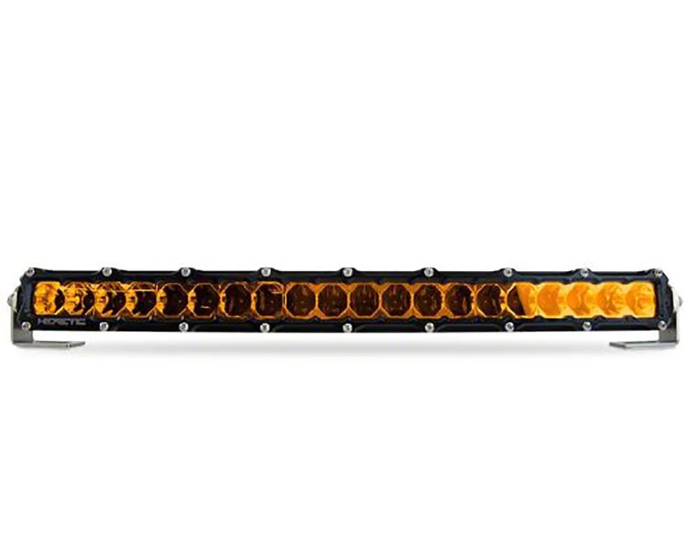 Heretic Studios 20-Inch Amber LED Light Bar; Spot Beam (Universal; Some Adaptation May Be Required)