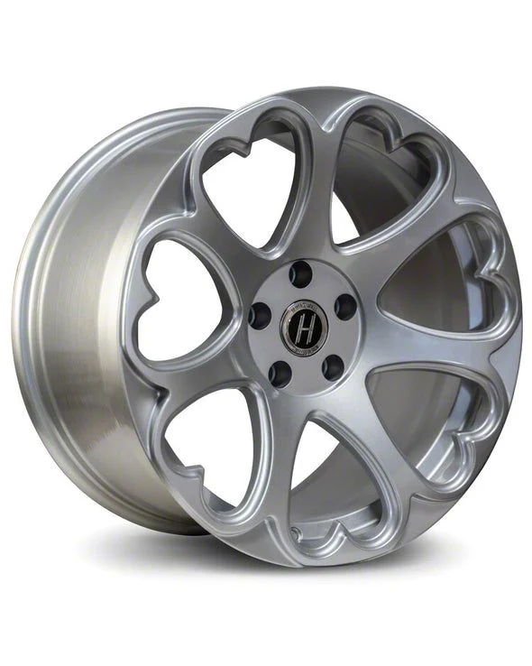 KOKORO MONOC Silver Wheel; 18x9.5; 38mm Offset (24-26 Mustang EcoBoost w/o Performance Pack)
