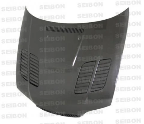 2004-2006 BMW 3 Series E46 2DR GTR Style Carbon Fiber Hood