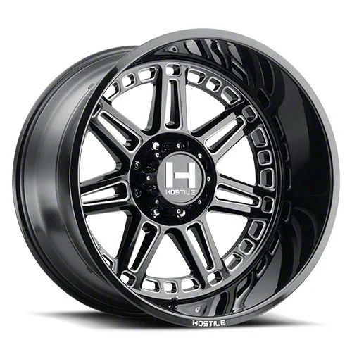 Hostile Lunatic Blade Cut 8-Lug Wheel; 20x9; 0mm Offset (03-09 RAM 2500)