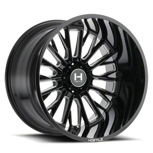 Hostile Fury Blade Cut 6-Lug Wheel; 20x9; 0mm Offset (07-14 Tahoe)