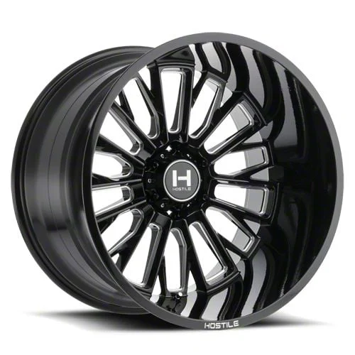Hostile Fury Blade Cut 6-Lug Wheel; 20x9; 12mm Offset (07-14 Tahoe)
