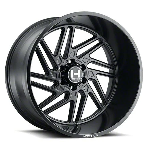 Hostile Jigsaw Asphalt 6-Lug Wheel; 20x9; 0mm Offset (07-14 Tahoe)