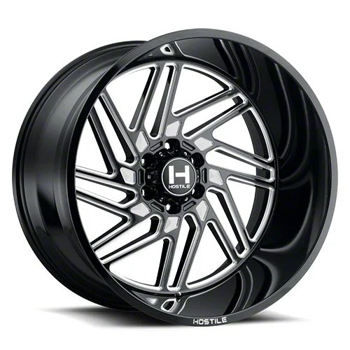 Hostile Jigsaw Blade Cut 6-Lug Wheel; 20x9; 0mm Offset (07-14 Tahoe)