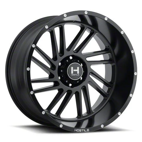 Hostile Stryker Asphalt 6-Lug Wheel; 20x9; 12mm Offset (07-14 Tahoe)