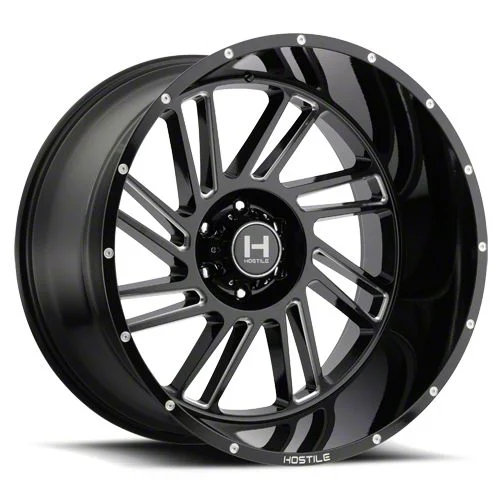 Hostile Stryker Blade Cut 6-Lug Wheel; 20x9; 12mm Offset (07-14 Tahoe)