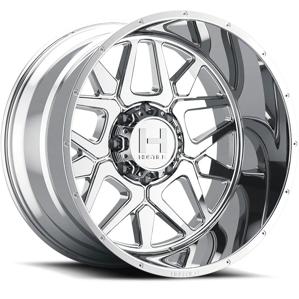 Hostile Diablo Armor Plated 8-Lug Wheel; 20x10; -19mm Offset (15-19 Sierra 3500 HD SRW)