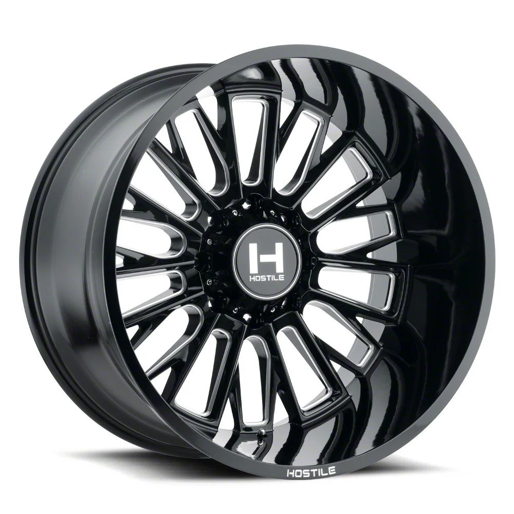 Hostile Fury Blade Cut 8-Lug Wheel; 20x12; -44mm Offset (06-08 RAM 1500 Mega Cab)