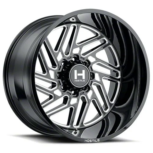 Hostile Jigsaw Blade Cut 8-Lug Wheel; 20x9; 0mm Offset (06-08 RAM 1500 Mega Cab)