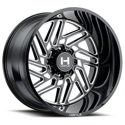 Hostile Jigsaw Blade Cut 8-Lug Wheel; 20x9; 0mm Offset (19-26 RAM 2500)