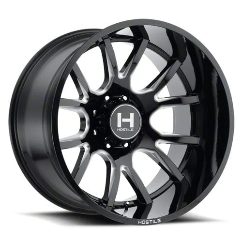 Hostile Rage Blade Cut 8-Lug Wheel; 20x9; 0mm Offset (19-26 RAM 2500)