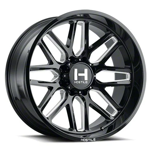 Hostile Vulcan Blade Cut 8-Lug Wheel; 20x12; -44mm Offset (19-26 RAM 2500)