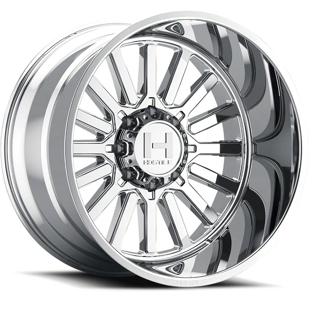 Hostile Titan Armor Plated 8-Lug Wheel; 20x9; 12mm Offset (20-26 Sierra 3500 HD SRW)