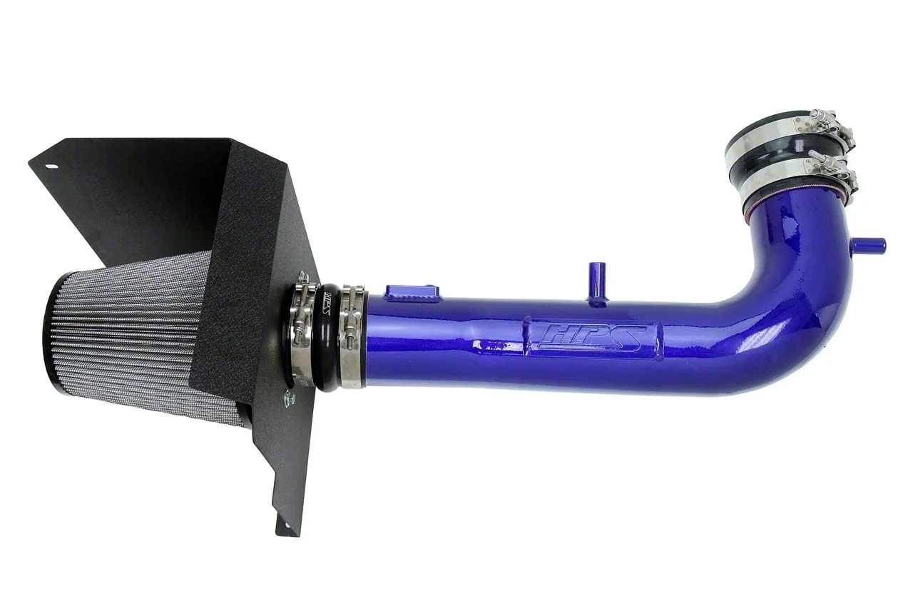 Performance Cold Air Intake; Blue (14-18 6.2L Sierra 1500)