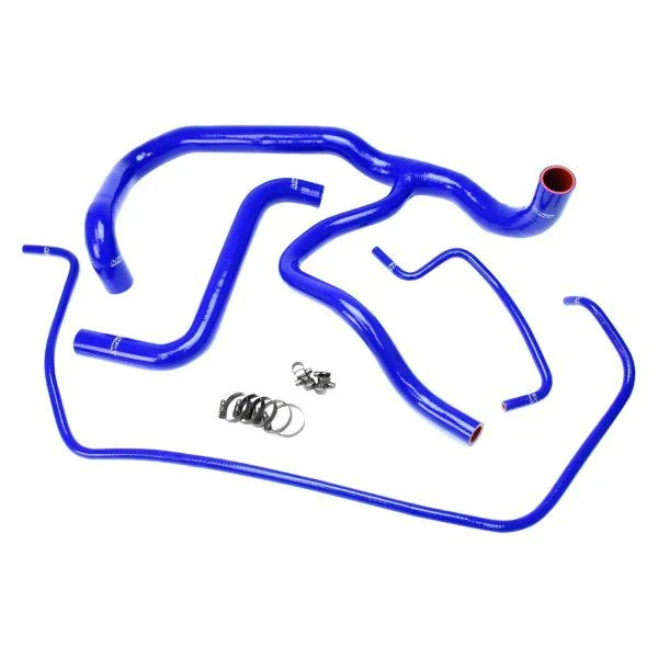 Silicone Radiator Coolant Hose Kit; Blue (15-20 Yukon)