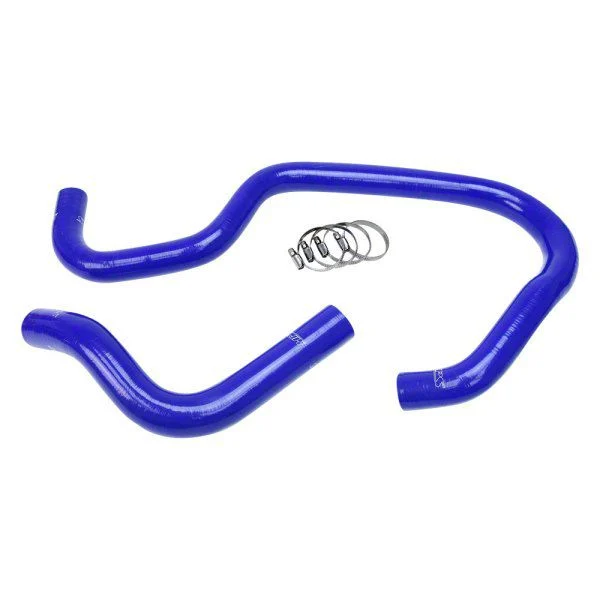 Silicone Radiator Coolant Hose Kit; Blue (07-14 Yukon)