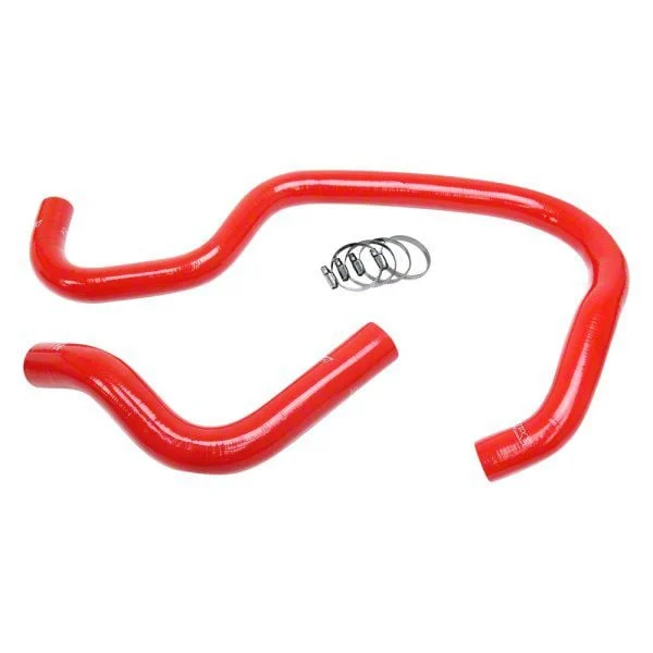 Silicone Radiator Coolant Hose Kit; Red (07-14 Yukon)