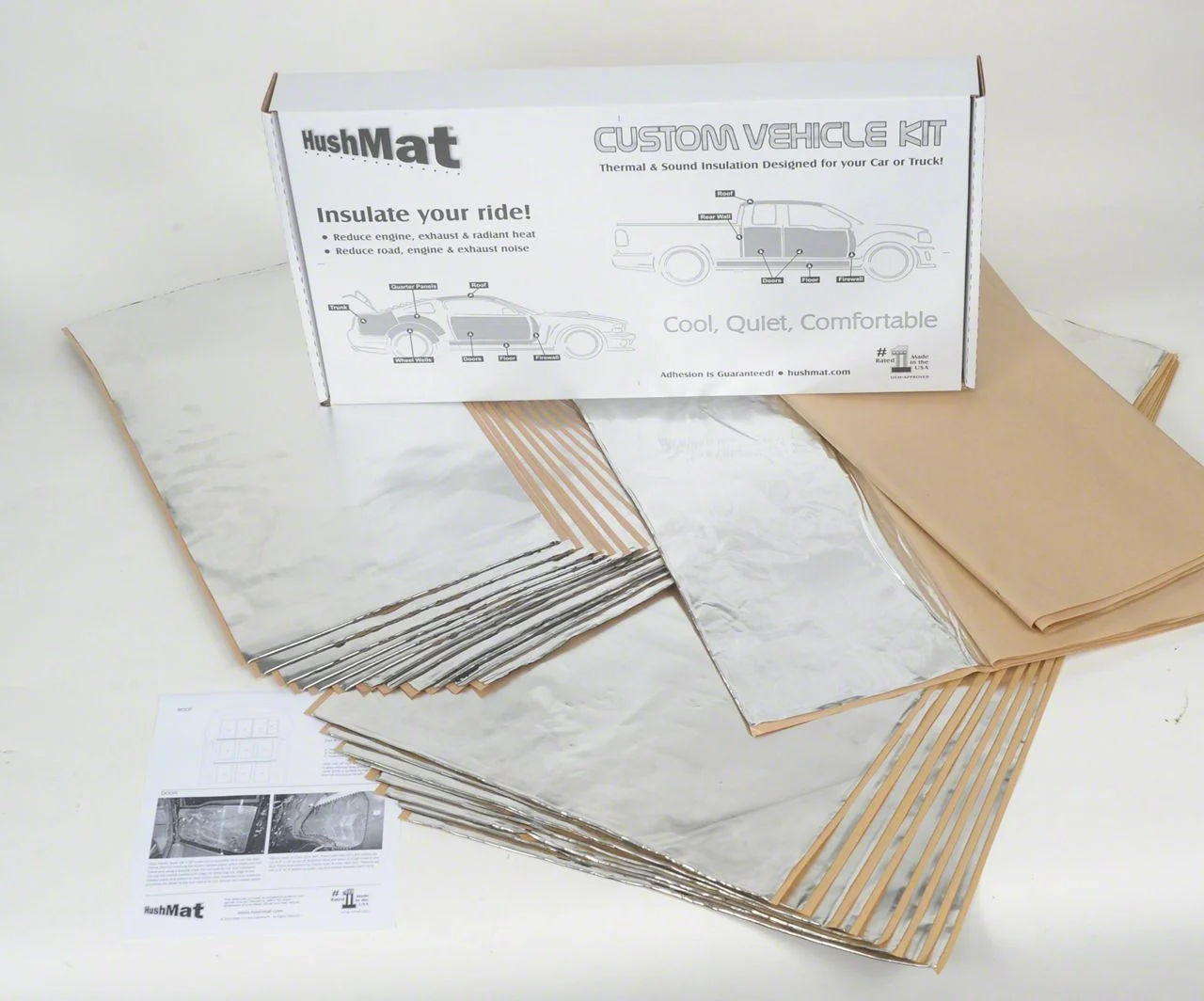 Hushmat Sound Deadening and Thermal Insulation Complete Kit (20-26 Corvette C8)