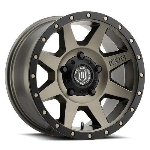ICON Alloys Rebound Bronze 5-Lug Wheel; 17x8.5; 0mm Offset (02-08 RAM 1500, Excluding Mega Cab)