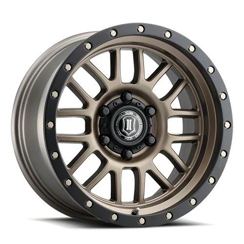 ICON Alloys Alpha Bronze 6-Lug Wheel; 17x8.5; 0mm Offset (07-14 Tahoe)