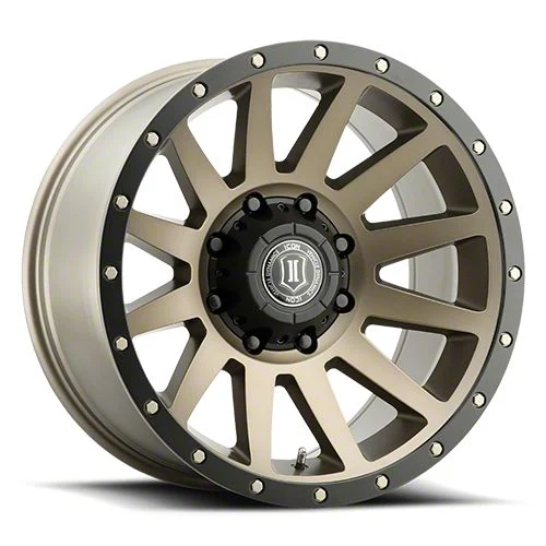 ICON Alloys Compression Bronze 8-Lug Wheel; 20x10; -19mm Offset (11-16 F-250 Super Duty)