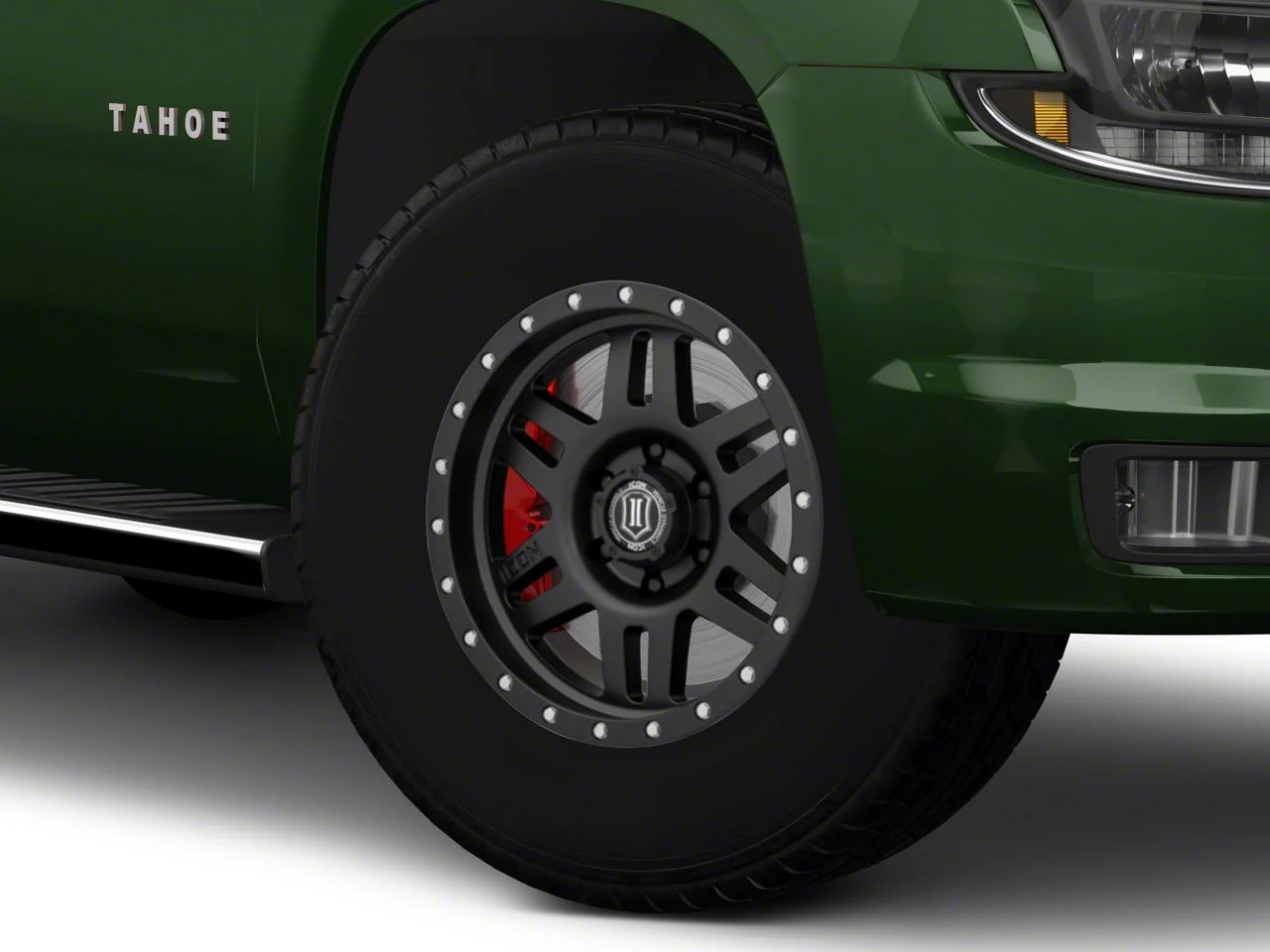 ICON Alloys Six Speed Satin Black 6-Lug Wheel; 17x8.5; 0mm Offset (15-20 Tahoe)