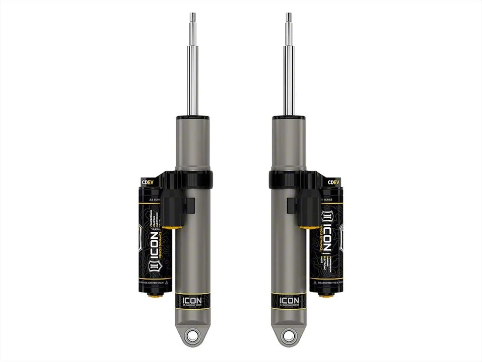 ICON Vehicle Dynamics V.S. 2.5 Series Rear Piggyback Shocks with CDEV (14-26 4WD RAM 2500 w/ Air Ride)