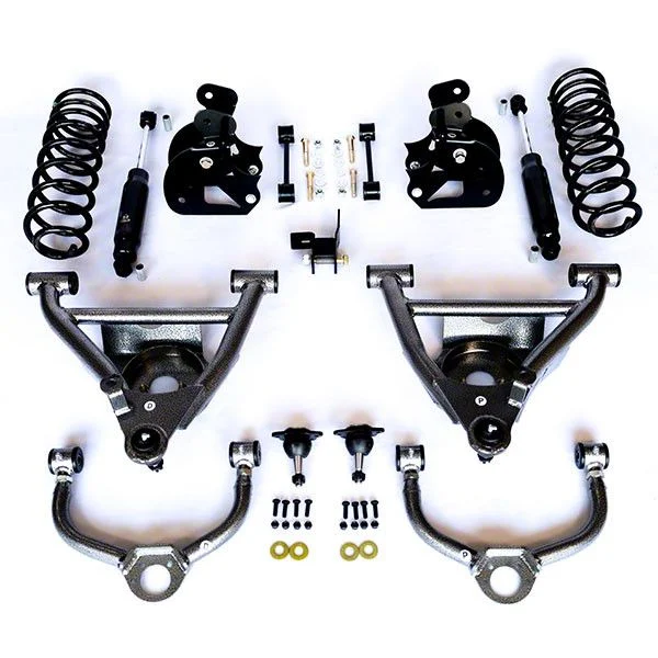 Lowering Kit; 4-Inch Front / 6-Inch Rear (09-18 2WD RAM 1500 w/o Air Ride)