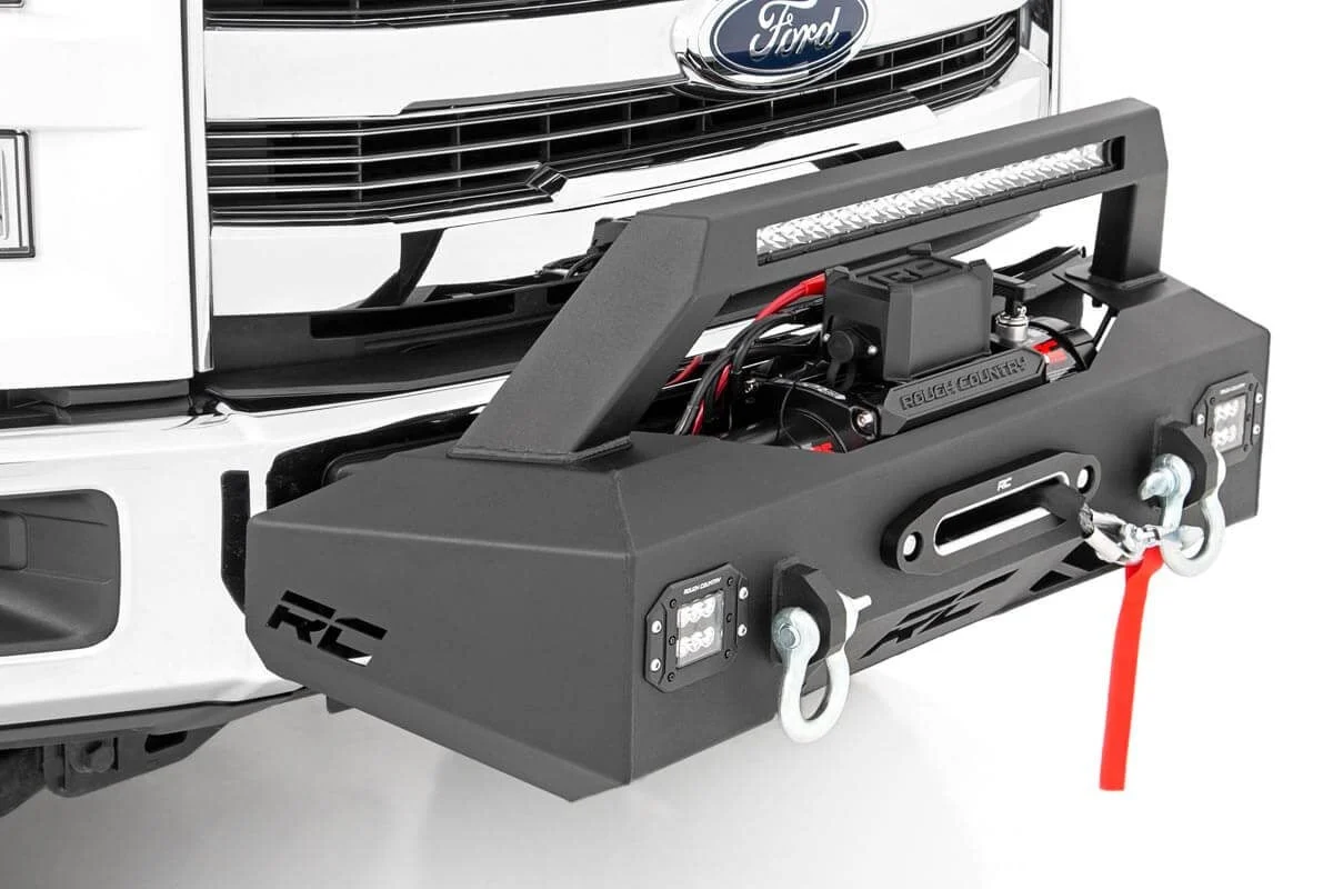 EXO Winch Mount Kit | Ford F-150 2WD/4WD | 2009-2022 | Rough Country | 10762