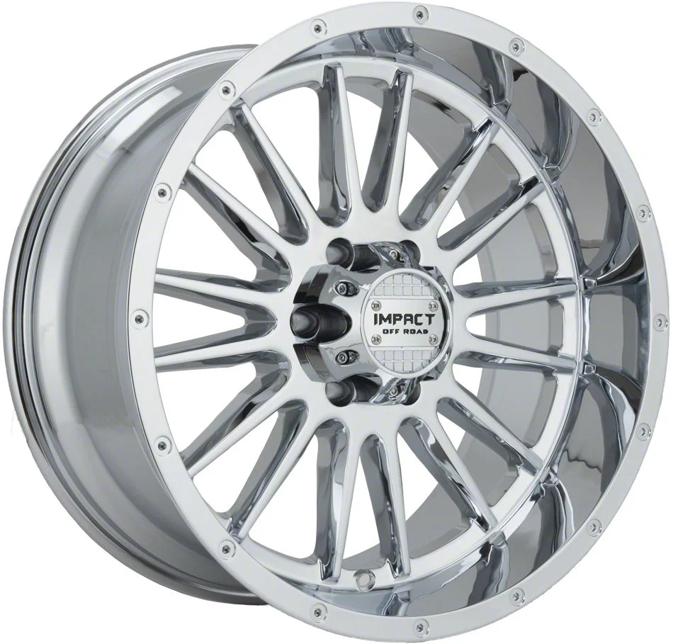 Impact Wheels 833 Chrome 6-Lug Wheel; 20x10; -12mm Offset (07-14 Yukon)