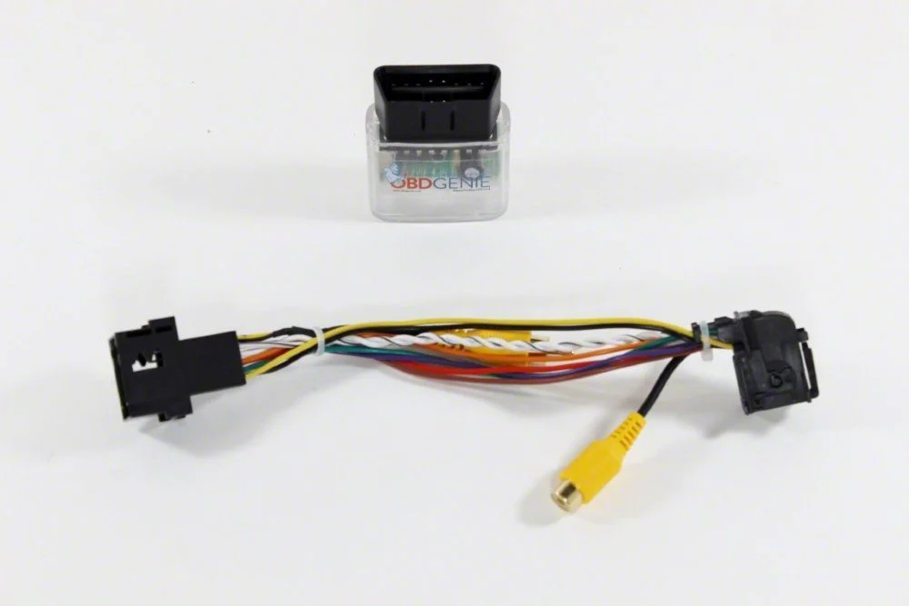 Infotainment OBD Genie Ford Rear View Camera Programmer F-RVC with 4-Inch Radio Camera Interface (15-18 Mustang)