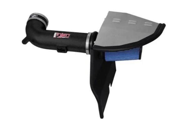 2010-2014 Chevy Camaro SS PowerFlow Cold Air Intake System - Wrinkle Black w/Enclosed Air Box | Injen - PF7016WB