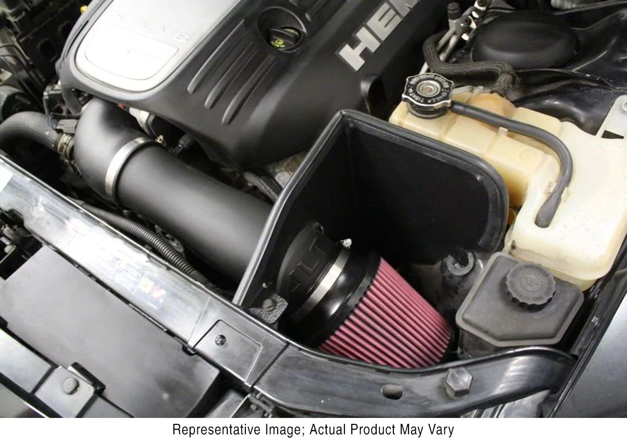JLT Cold Air Intake with White Dry Filter (06-10 6.1L HEMI Charger)