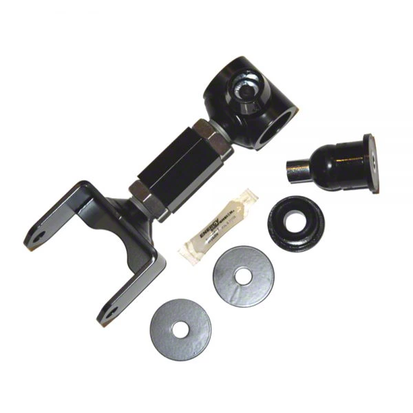 J&M Adjustable Rear Upper Control Arm; Red (05-10 Mustang)