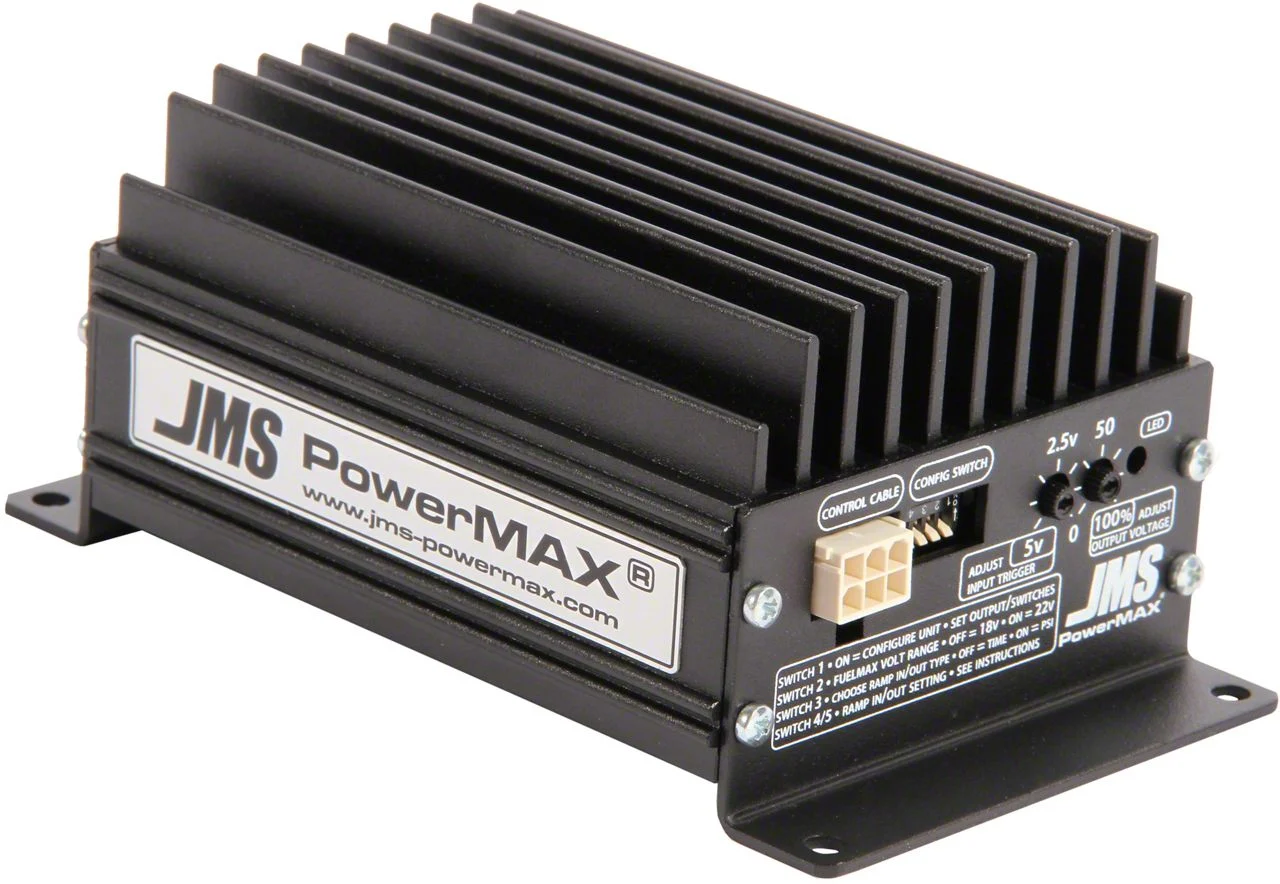 JMS PowerMAX V2 FuelMAX Fuel Pump Voltage Booster (15-20 Mustang GT350)