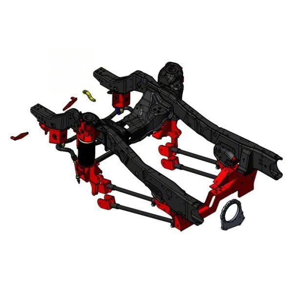 Kelderman 10 to 12-Inch 4-Link Front Air Suspension Lift Kit (17-22 4WD F-350 Super Duty)