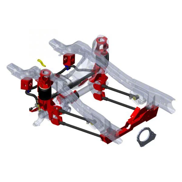 Kelderman 6 to 8-Inch 4-Link Front Air Suspension Lift Kit (17-19 4WD F-350 Super Duty)