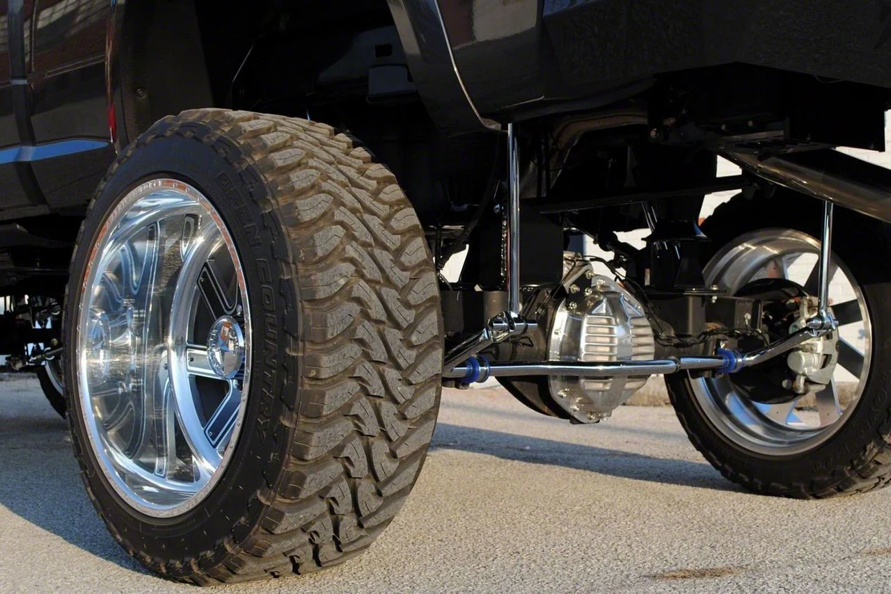 Kelderman 8 to 10-Inch 4-Link Rear Air Suspension Lift Kit (14-18 4WD RAM 2500 w/ Air Ride)