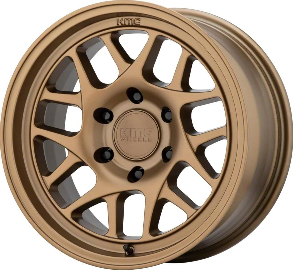 KMC Bully Ol Matte Bronze 6-Lug Wheel; 17x8.5; 18mm Offset (07-14 Tahoe)