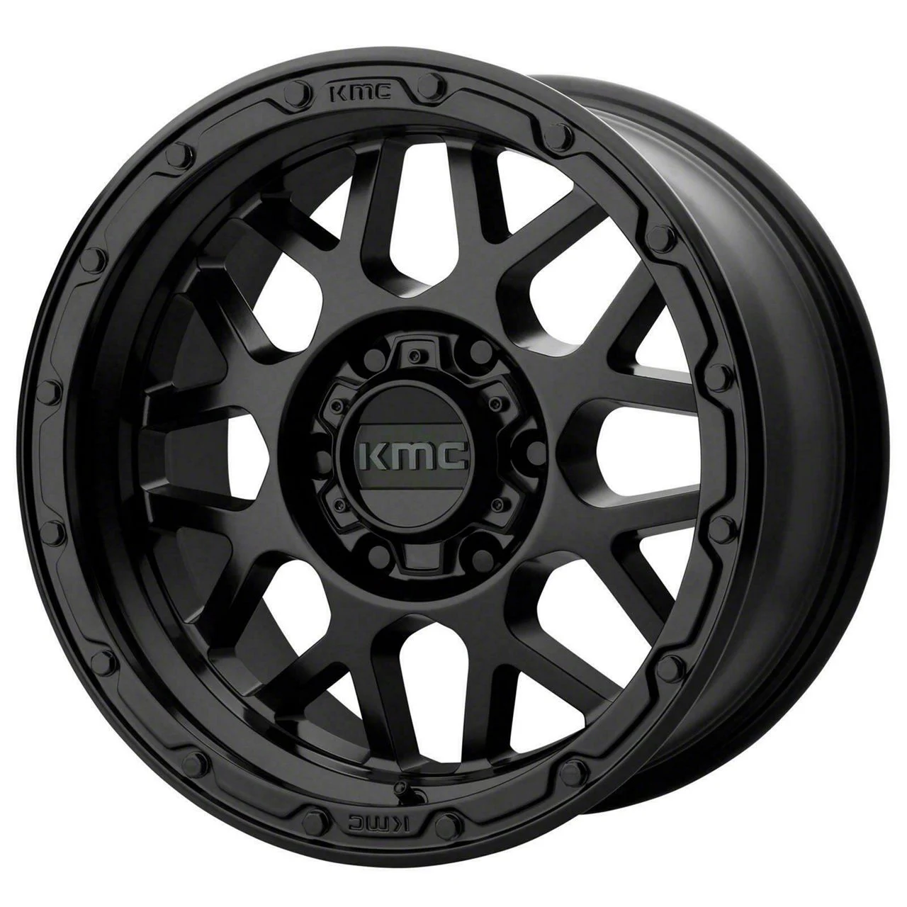 KMC Grenade Off-Road Matte Black 8-Lug Wheel; 18x8.5; 0mm Offset (11-16 F-350 Super Duty SRW)