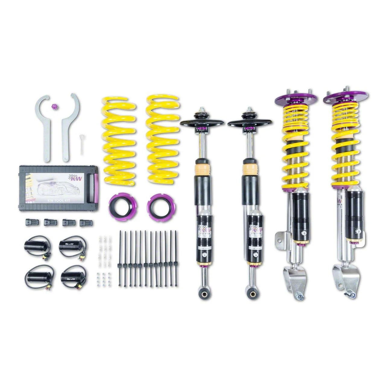 KW Suspension V4 Coil-Over Kit (15-23 Challenger SRT Hellcat, SRT Jailbreak)