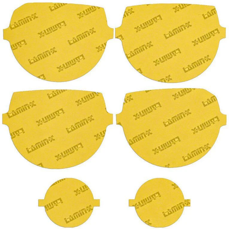 Lamin-X Headlight Tint Covers; Yellow (08-14 Challenger)