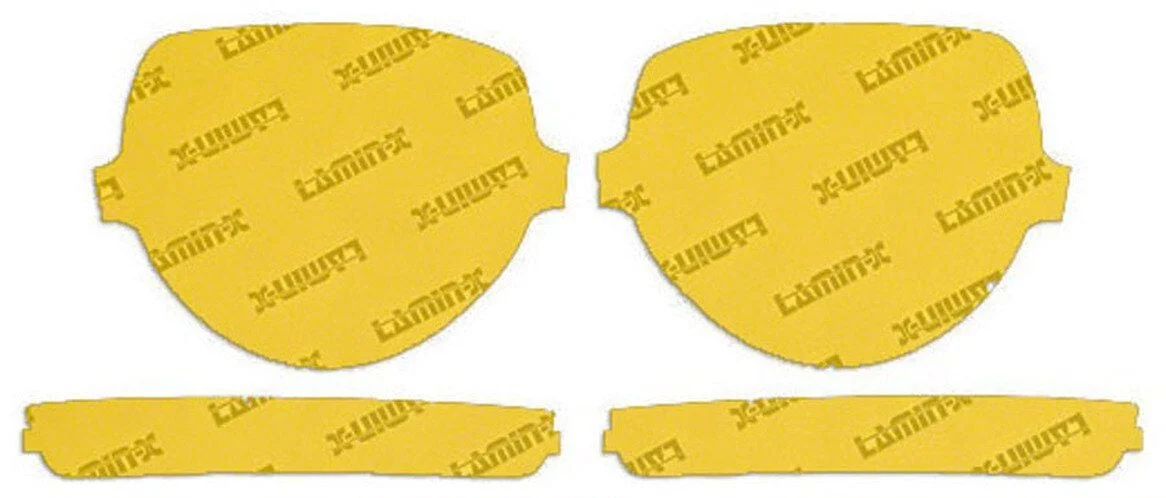 Lamin-X Headlight Tint Covers; Yellow (15-23 Challenger)