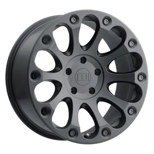 Level 8 Wheels Impact Matte Black 5-Lug Wheel; 20x9; 0mm Offset (02-08 RAM 1500, Excluding Mega Cab)